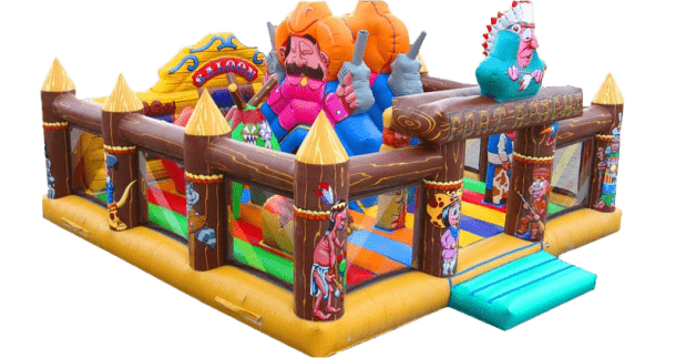 Fort apache inflatable jumping castle