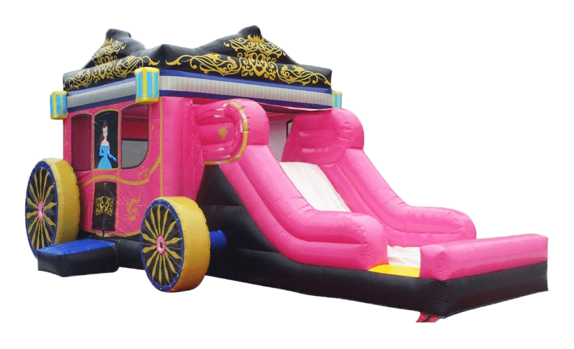 Inflatable water slide disney princess